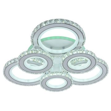 Потолочный светодиодный светильник 8061/3+3 WHT 240W+8W RGB белый Profit Light