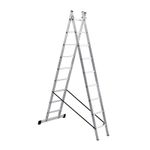 БИБЕР 98429 Лестница универсальная 2-х секционная 9 ступеней (2х9)