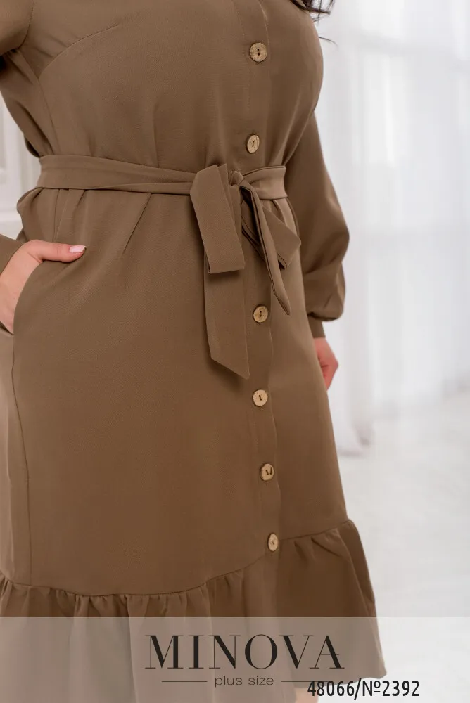 Платье 2392-мокко Minova