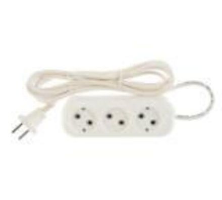 Удлинитель "UNIVersal" У6-639 М ПВС 2*1,0 3гн. б/з 7м (еврослот)