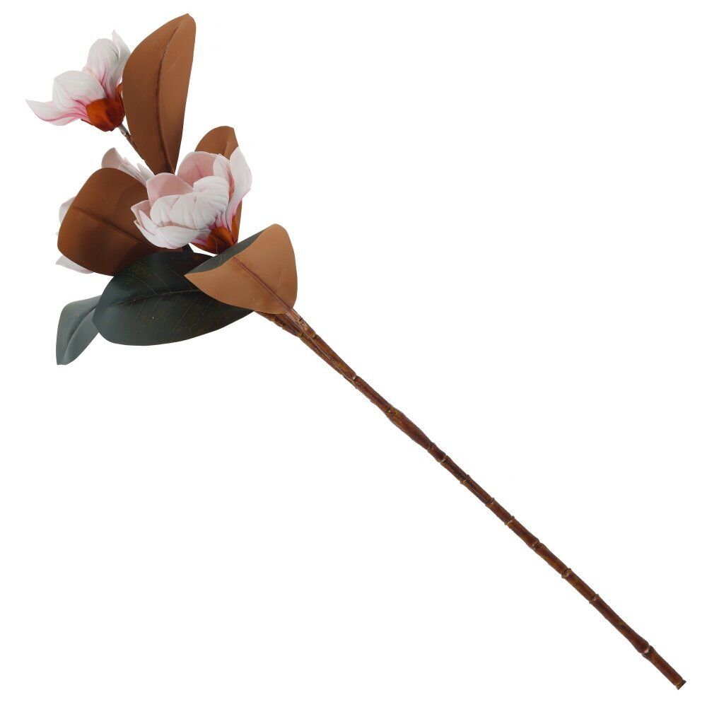 GAEM Цветок искусственный "Магнолия" (Real Touch), L15 W15 H70 см