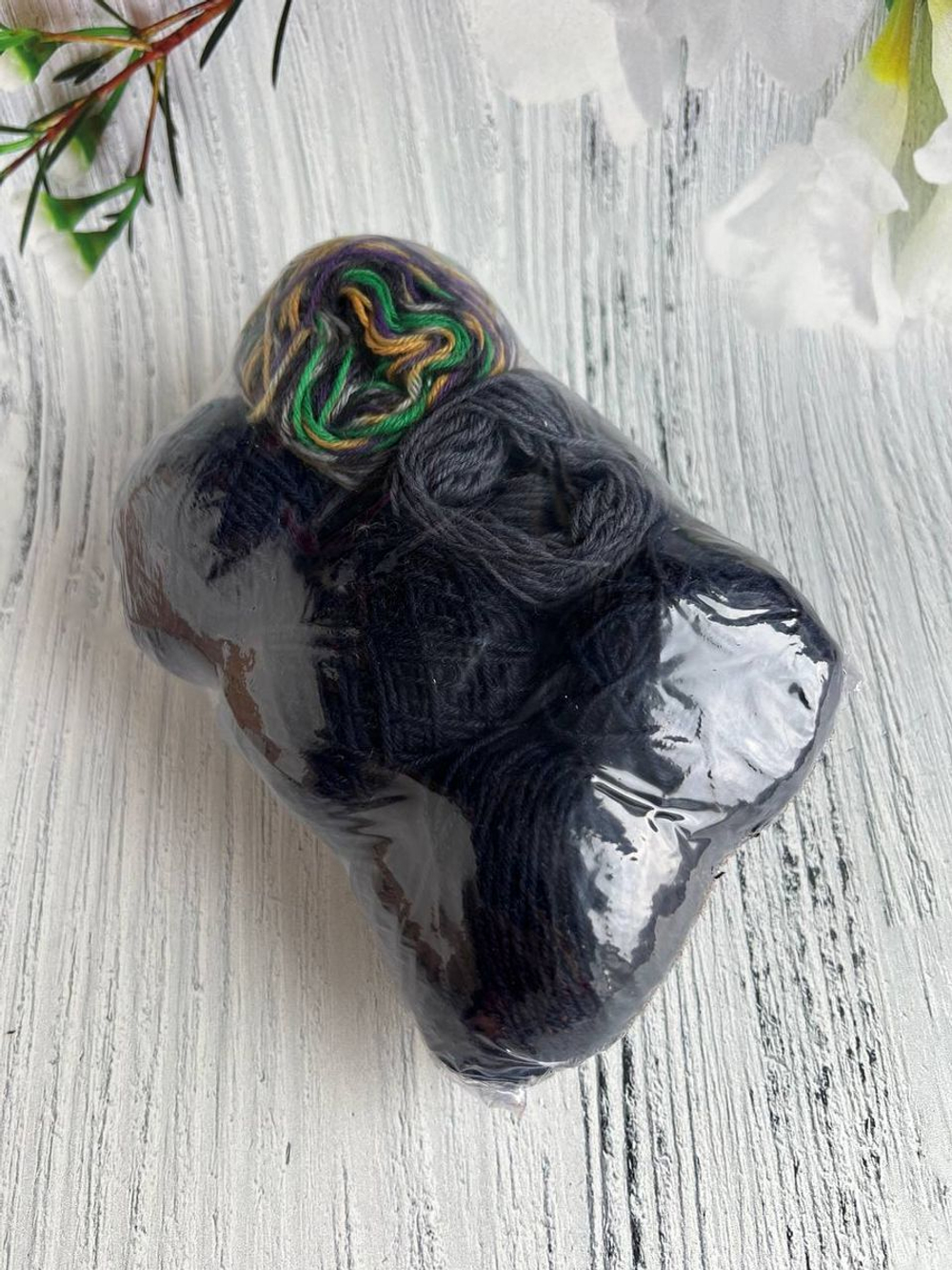 Пряжа носочная Аркобалено радужный микс 102г