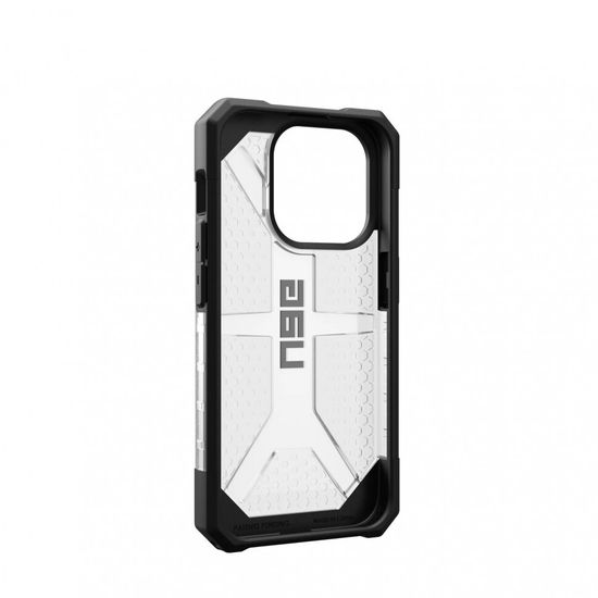 Чехол Uag Plasma для iPhone 15 Pro 6.1", цвет прозрачный (Ice)