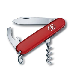 Нож перочинный VICTORINOX Waiter, 84 мм, 9 функций, красный