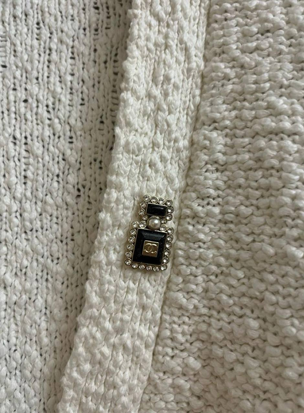 Брошь Chanel Perfume Bottle CC Logo Brooch Crystal