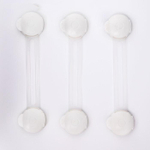 4767999 Набор универсальных блокираторов, 3 шт., цвет белый/прозрачный