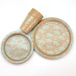 Стаканы (250 мл) Супер машинки, Крафт, Голубой, Металлик, 6 шт.