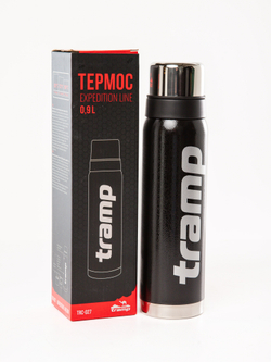 Термос 0,9 л TRC-027 TRAMP(черный)