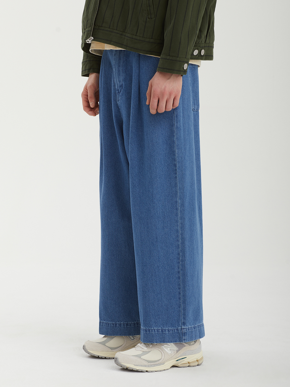 Мужские Джинсы Oliver Denim Pleated
