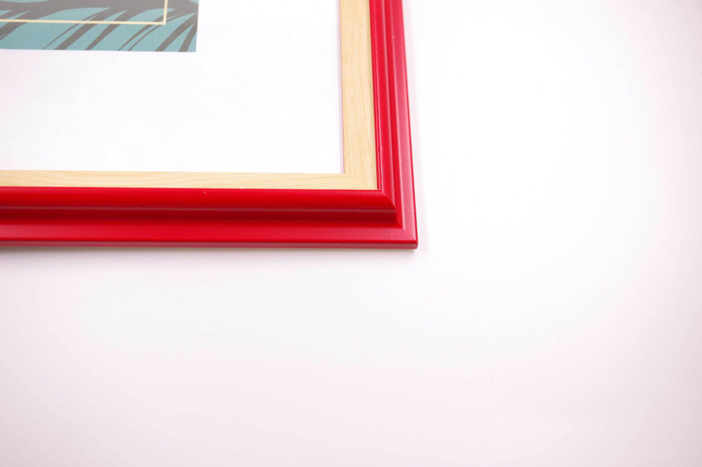 Фоторамка пластик 21х30 см Фиеста рубиновый