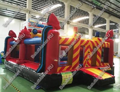 Надувной батут "Пожарная площадка" 6*5*4 м
