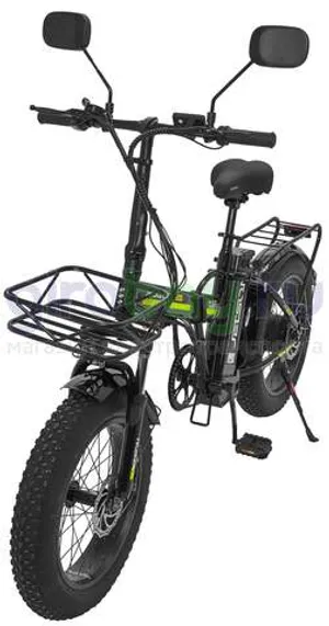 Электровелосипед Jetson F20 BIZON MAX (48V/25Ah) - Чёрный фото №7