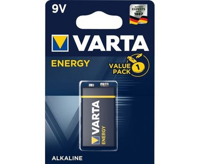 Батарейка Varta "Energy", Крона, Alkaline, 9 В, 6LP3146, 6LR61, BL1, 4122 (4122229411)