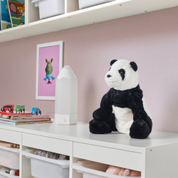 IKEA KRAMIG  (ИКЕА КРАМИГ)  -  Плюш, белый/черный