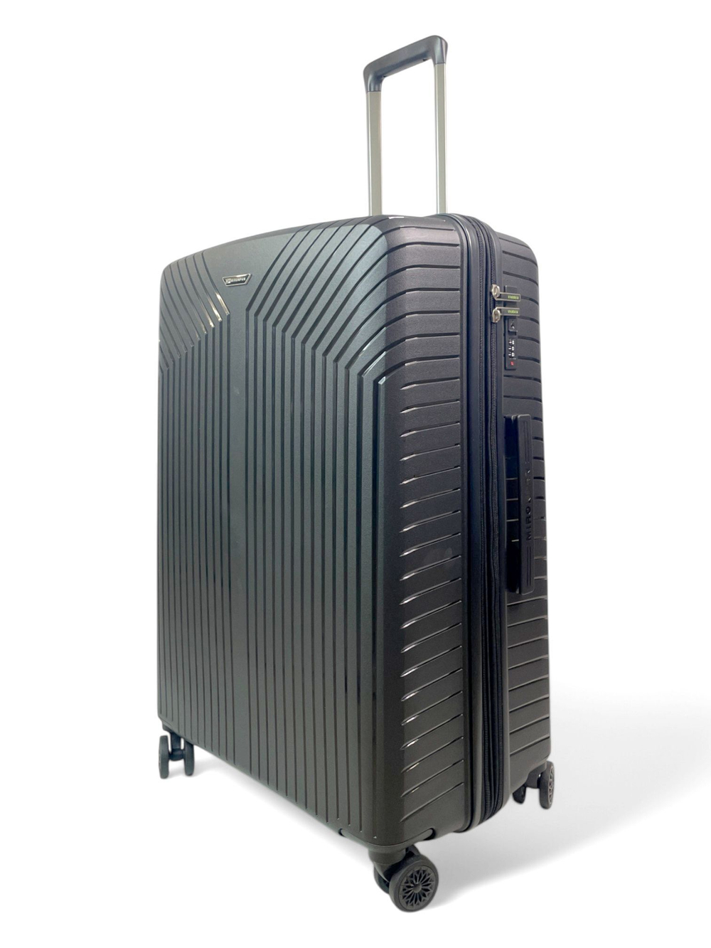 Большой чемодан  Mironpan 11272, Черный, XL