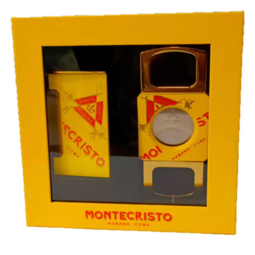 Комплект Montecristo гильотина и зажигалка