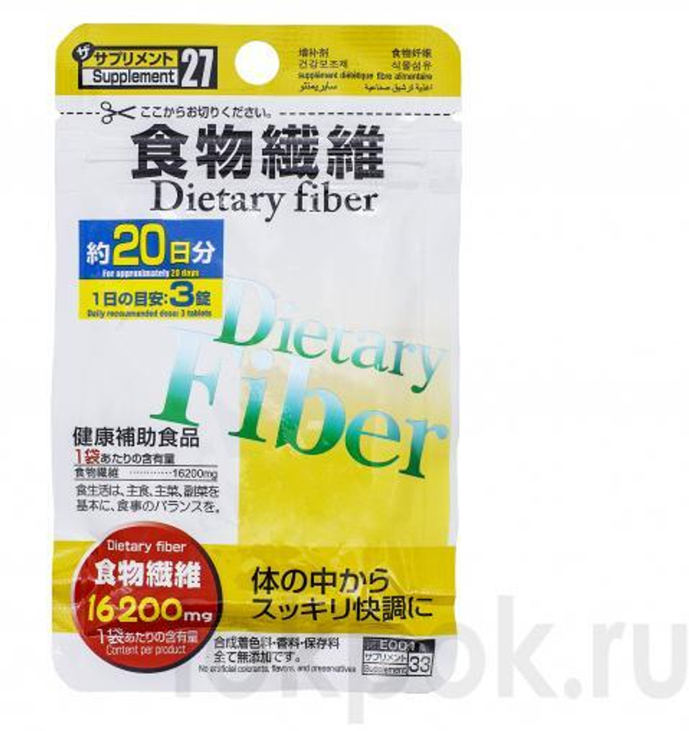 Пищевые волокна Dietary Fiber, 60 таб.