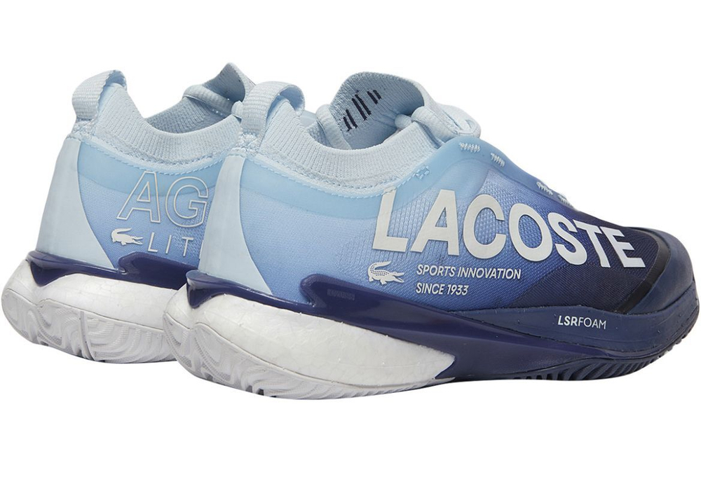 Мужские кроссовки теннисные Lacoste Sport AG-LT25 Lite 125 1 SMA - небесный