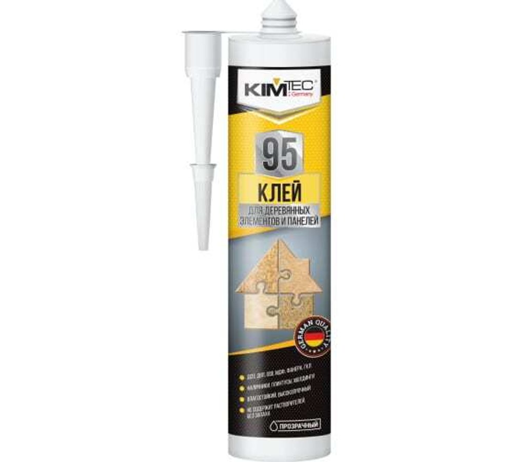 03-01-95 Клей "KIM TEC" 95 для деревянных элементов и панелей,прозрачный 280 мл