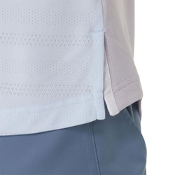 Мужское теннисное поло ASICS Match Top Tee T-Shirt Men - Light Blue, White