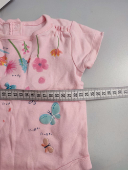 Боди с бабочками на 3/6 месяца