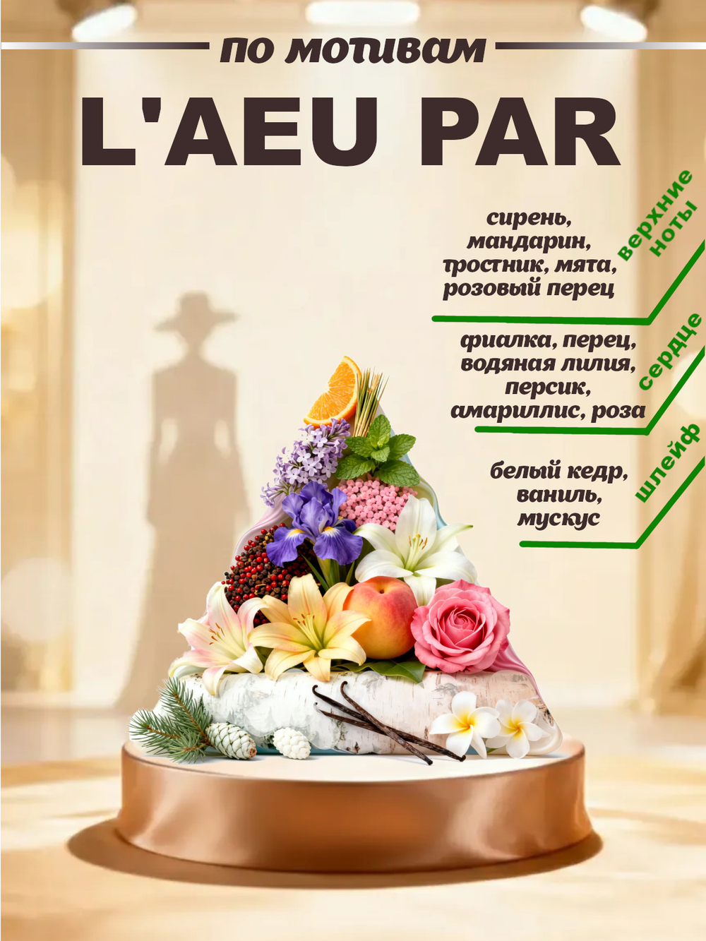 CEDRE 145 по мотивам L'eau Par (жен) 10 мл