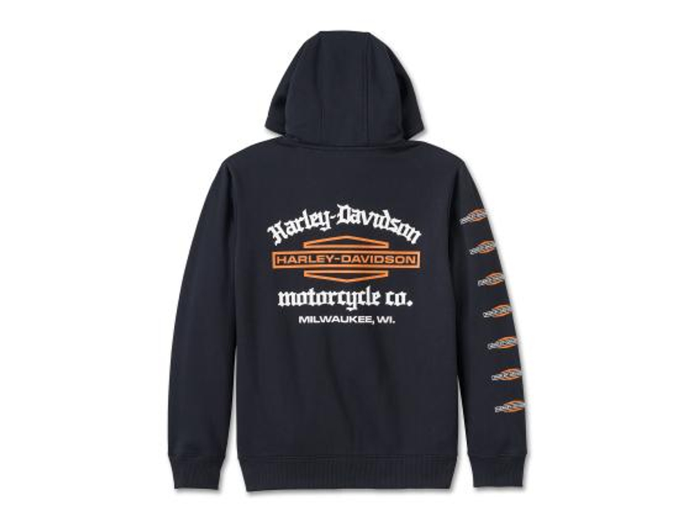 Толстовка Roaring Balaclava Hoodie Black Harley-Davidson