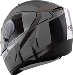 Шлем SHIRO SH336 RAISER grey S