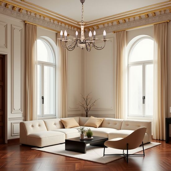 Подвесная люстра LA LAMPADA 50400 (L.1206/6.40)