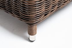 "Толедо" лаунж-зона из искусственного ротанга, цвет коричневый