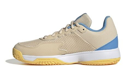 Детские теннисные кроссовки Adidas Courtflash K - Beige