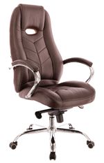 Кресло Everprof Drift M Кожа Коричневый