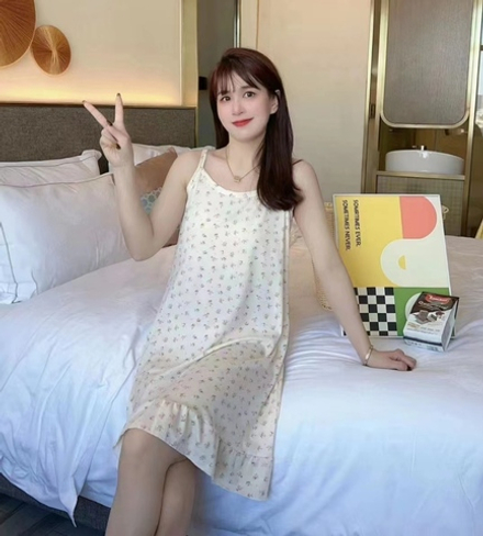 Сорочка б/в на бретели 341-139