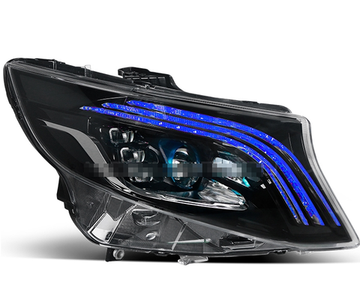 Передние фары Мерседес V-class W447 (VITO) FULL LED V3 type [Комплект Л+П; Полностью светодиодные; Maybach style]