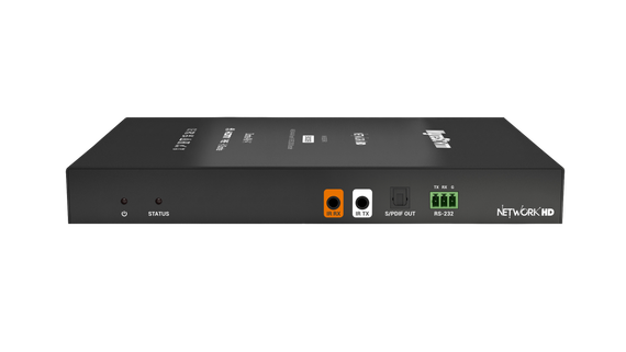 Wyrestorm NHD-500-TX - передатчик 4K60 UHD (60 Гц 4:4:4), AVoIP (1 Гбит/с), поддержка SFP, ARC, USB 2.0
