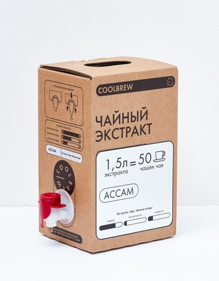 Экстракт Черного Чая Ассам (8.0) BIB 1,5л./COOLBREW
