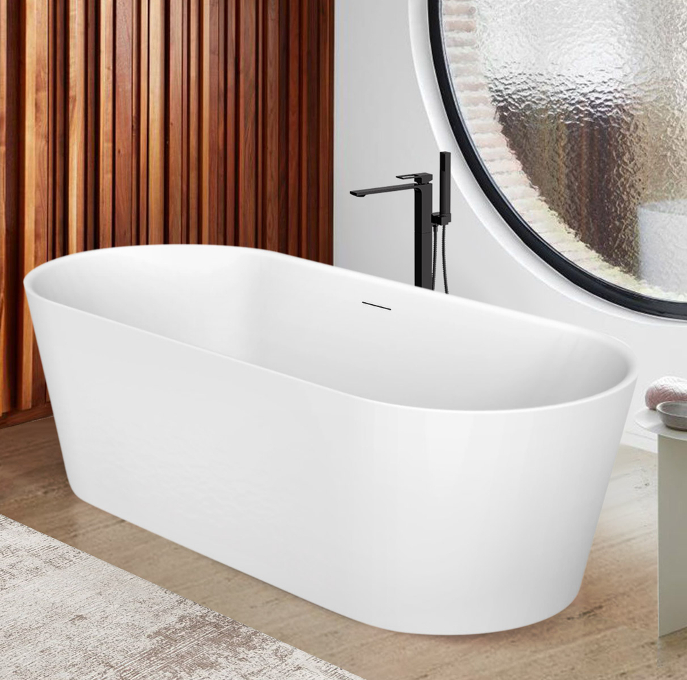 Ванна акриловая отдельностоящая BelBagno BB416-2000-850