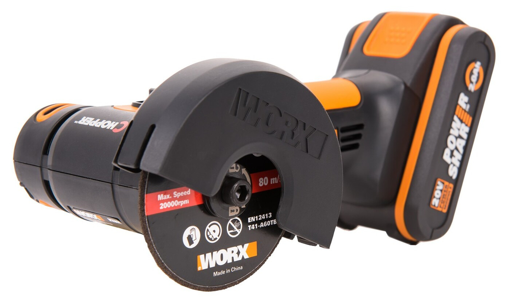 Угловая шлифмашина аккумуляторная WORX WX801.9