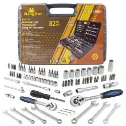 Набор инструментов 82пр.1/2'',1/4''(6гр.) KINGTUL KT-4821-5EURO