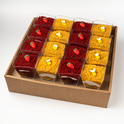 Бокс Красный бархат-Медовый
