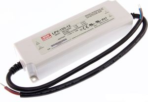 Блок питания для светодиодного освещения  LPV-150-12, AC/DC LED, 12В,10А,120Вт,IP67  Mean Well