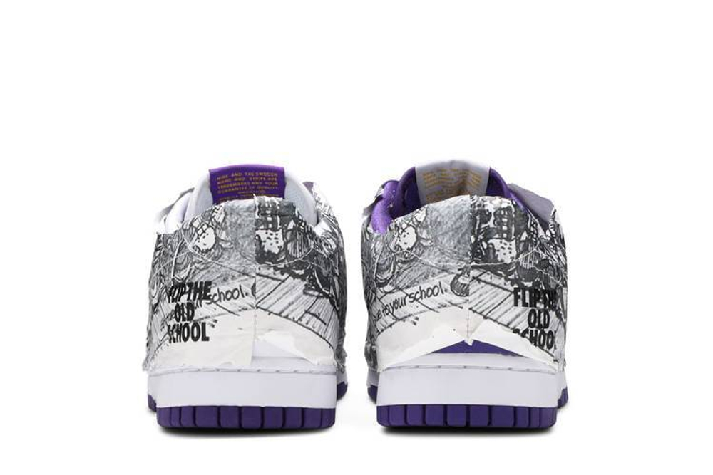 Кроссовки Nike Dunk Low "Flip The Old School" (Женская размерная сетка)