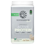 Sunwarrior, Sport, органический активный протеин, тесто для торта, 1 кг (2,2 фунта)