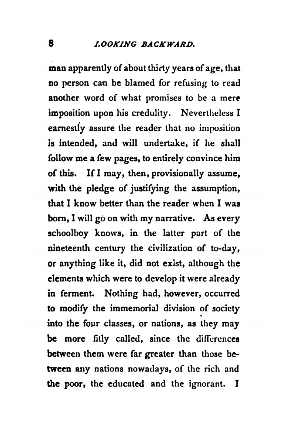 Looking Backward. 2000 - 1887 | Edward Bellamy