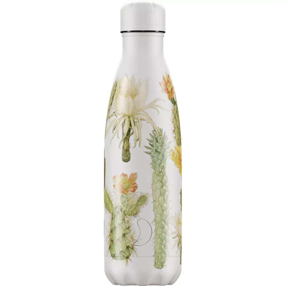 Chilly's Bottles - Термобутылка Botanical Cacti объемом 500 мл. / артикул   B500BTCAC  / GTIN 5056243502905