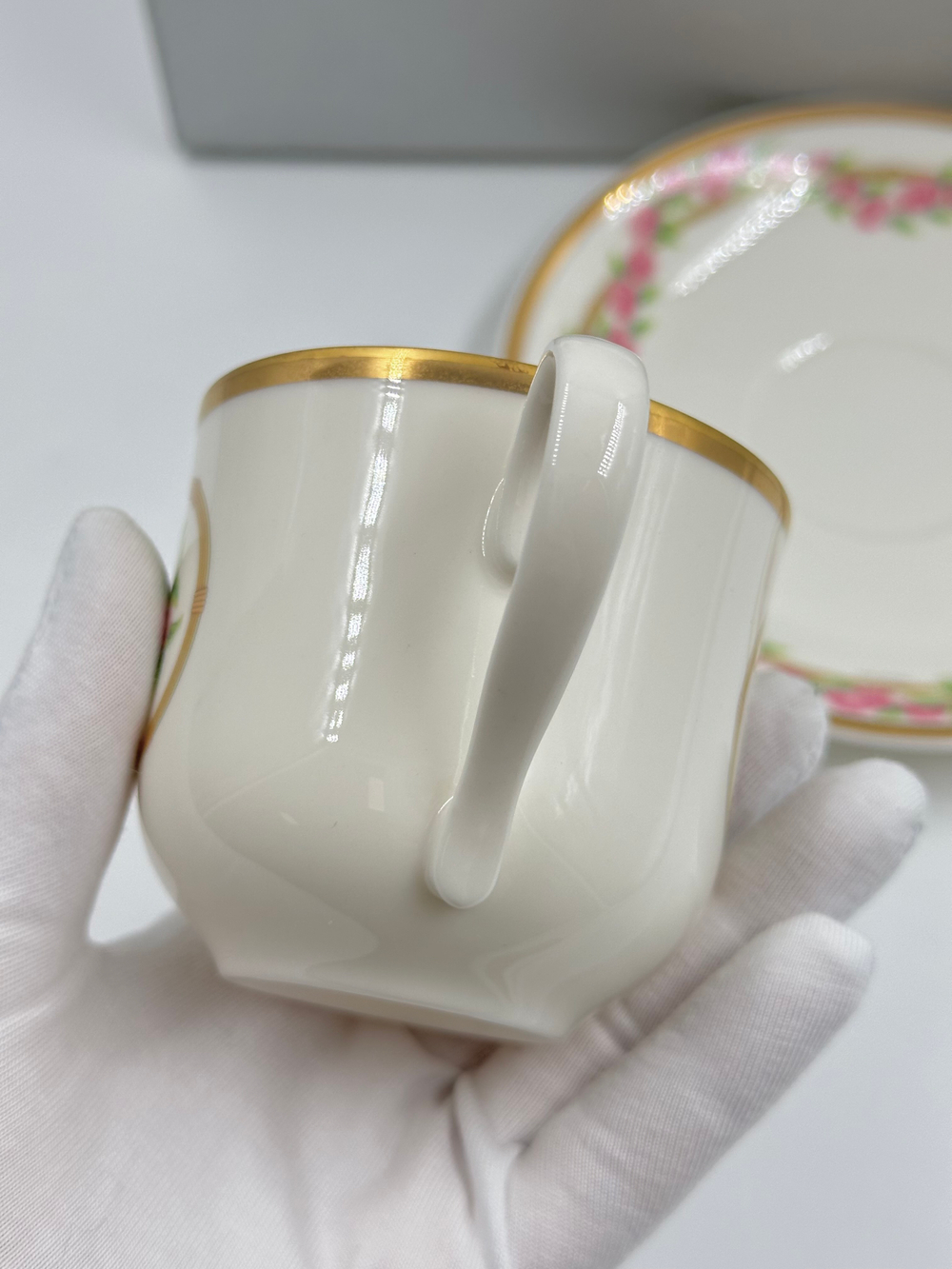 Набор из 2х кофейных пар Christian Dior, Hortensia