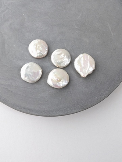 Жемчуг натуральный барочный ~ 16мм, 1шт