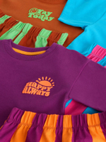 Пижама для мальчика Next AJ0-536, 3 шт., Оранжевый, Голубой, Фиолетовый