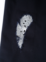 Пиджак "Бессмертный" с пайетками. Черный