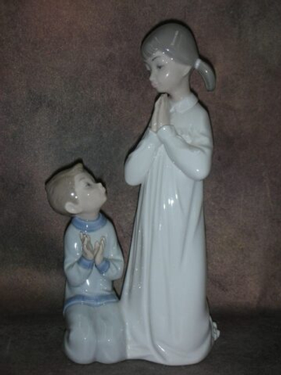 Статуэтка. Фарфор. Учись молиться. Lladro. Испания